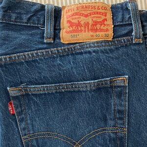 Levi's Classic Straight Blue Jeans